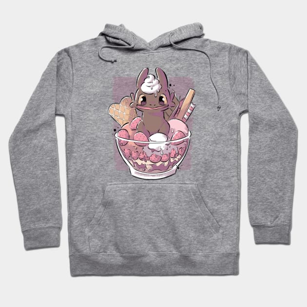 Toothless Ice Cream Hoodie by xMorfina